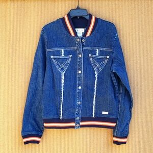 Baby Phat Varsity  Jean Jacket